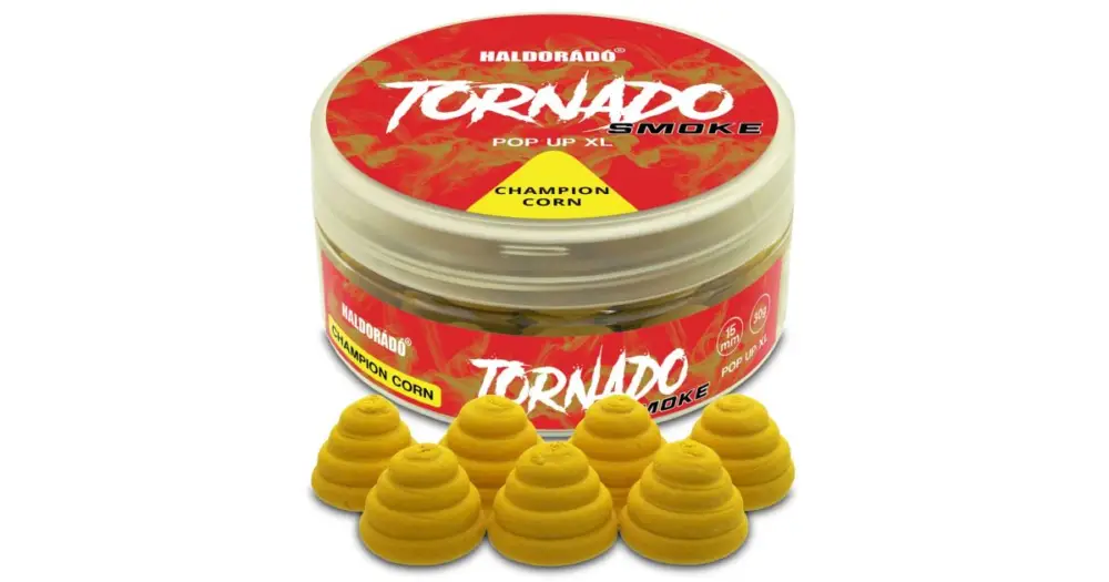 Nová Kolekce Haldorádó Pop-Up Tornado Smoke XL 30 g 15 mm