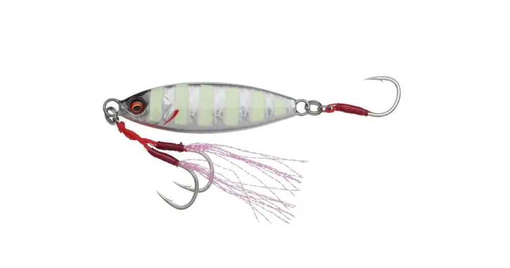 Savage Gear Pilkr Slow Seeker Zebra Glow Cenová Bomba