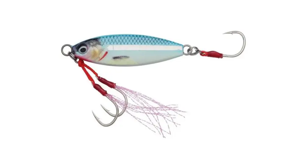 Značkový Savage Gear Pilkr Slow Seeker Blue Glow