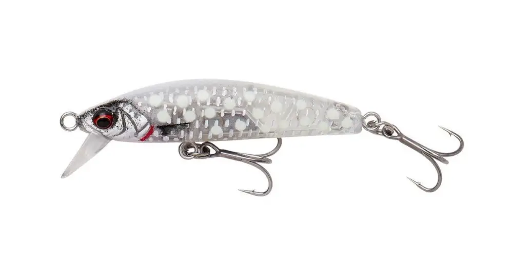 Savage Gear Wobler Gravity Minnow Sinking Crystal White Glow 6 cm 12 g Nakupujte Hned