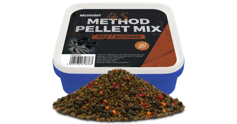 Nejprodávanější Haldorádó Pelety Method Pellet Mix 4S 400 g - Podzim