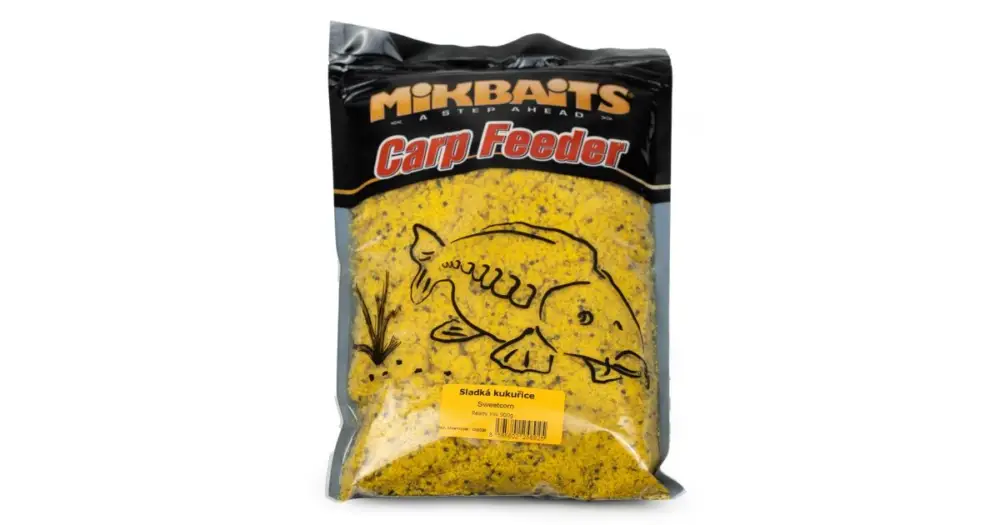 Vysoce Kvalitní Mikbaits Vlhčený Ready Mix 900 g - Sladká Kukuřice