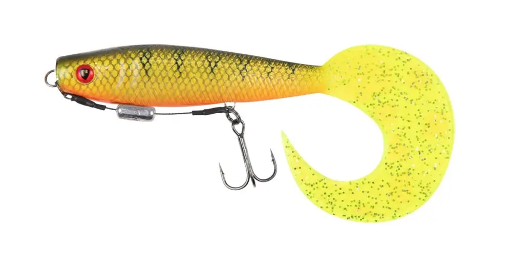 Fox Rage Gumová Nástraha Pro Grub Loaded UV Natural Perch - 16 cm Značkový