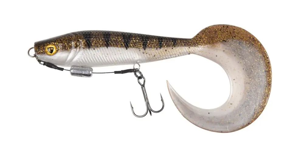 Fox Rage Gumová Nástraha Pro Grub Loaded UV Glitter Perch Vysoce Kvalitní