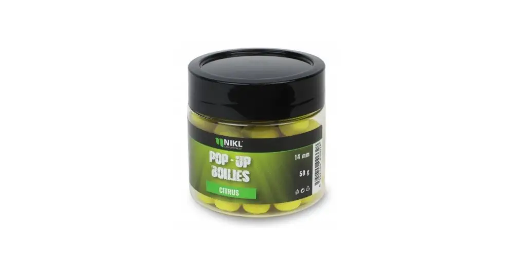 Nikl Plovoucí Pop-Up Boilies Citrus - 14 mm 50 g Víkendová Akce