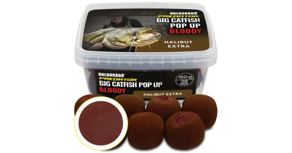 Haldorádó Pop Up Catfish Bloody 200 g 28 mm Výprodej