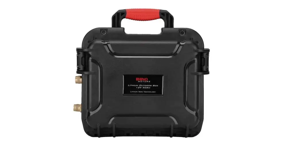 Rhino Baterie LiFePO4 Outdoor Box 12V 50Ah Přímo Od Výrobce