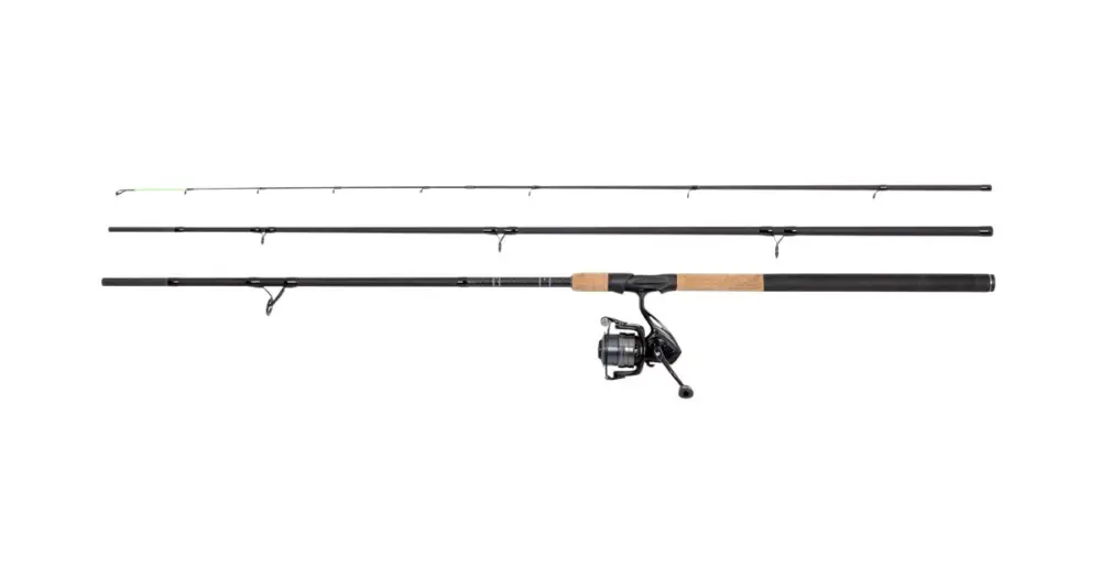 Cenový Hit Zebco Prut s Navijákem Feeder Combo 3,6 m 120 g 4000FD 0,26 mm Mono
