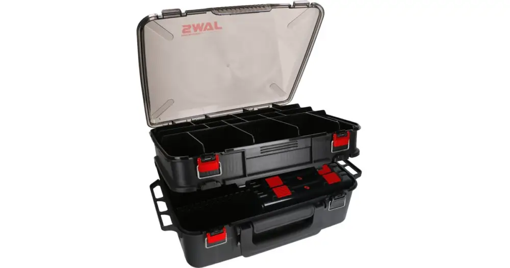 Mikado Box Two-Compartment Jaws Černý Levný