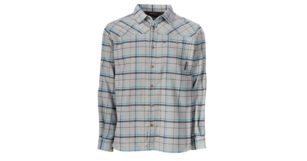 Grundéns Košile Steelhead Flannel Metal Plaid - XL Super Cena