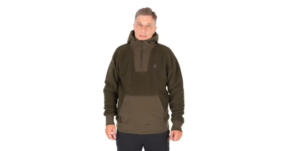 Fox Bunda Olive Sherpa Hybrid Jacket Autentický