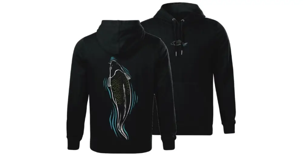 Aktuální Giants Fishing Mikina Kapr u Hladiny Černá - M