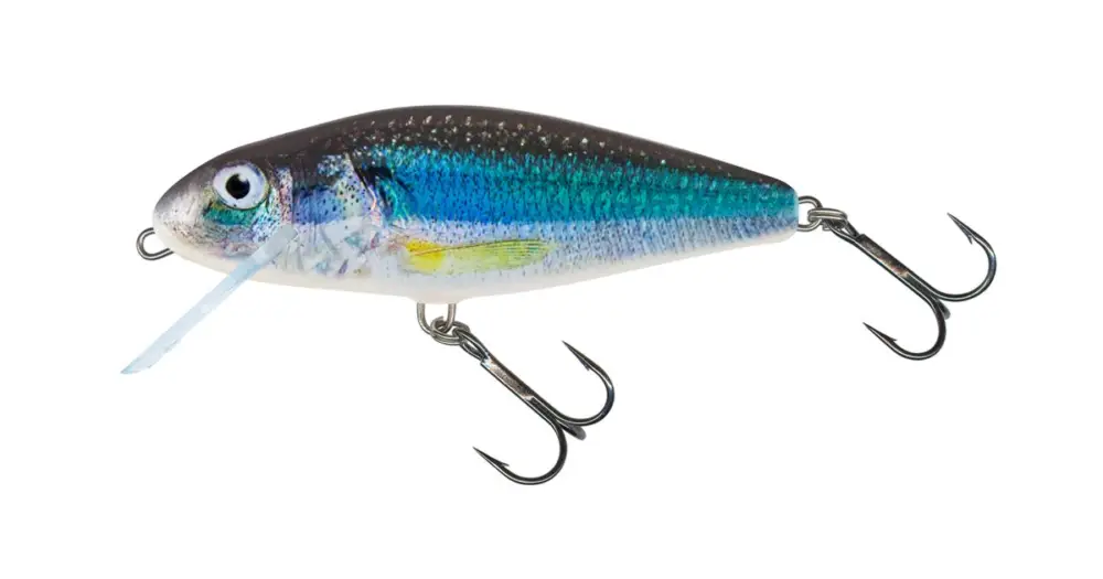 Značkový Salmo Wobler Perch Deep Runner Holo Smelt - 8 cm