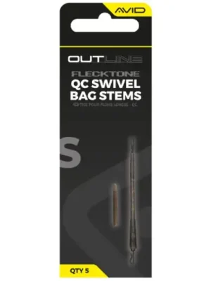 Akční Nabídka Avid Carp Montáž Outline FleckTone QC Swivel Bag Stems - Short