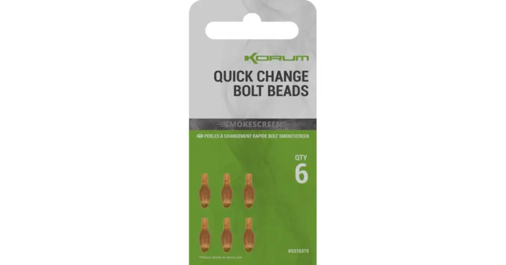 Korum Montáž Smokescreen Quick Change Bolt Beads 6 ks Must-Have