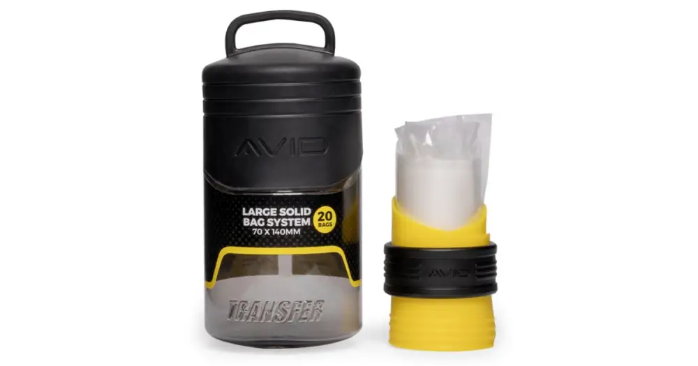 Omezená Nabídka Avid Carp Sada Na Plnění PVA Sáčků Transfer Solid Bag System - Large Loader (70x140 mm)