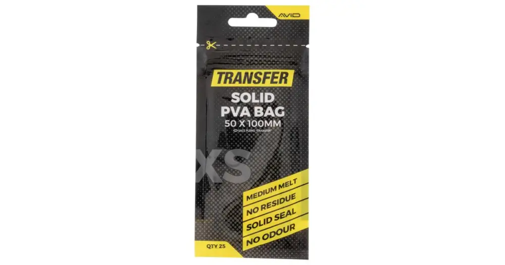 Avid Carp PVA Sáčky Transfer Solid PVA Bag - X-Small (50x100 mm) Must-Have