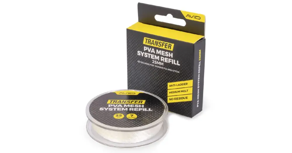Výhodná Nabídka Avid Carp Náhradní PVA Punčocha Transfer PVA Mesh System Refill 7 m