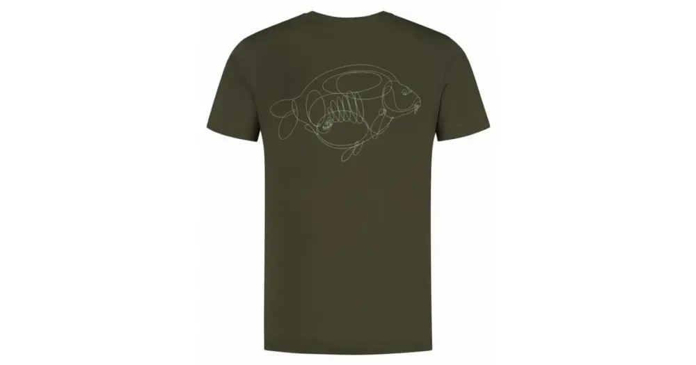 Časově Omezené Korda Tričko One Liner Tee Olive - XXL
