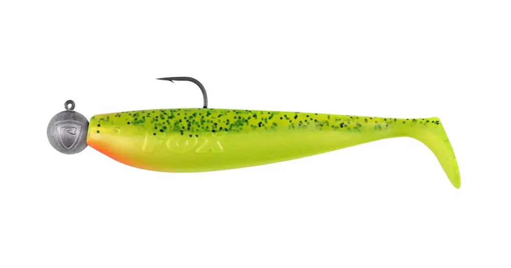 Nízká Cena Fox Rage Gumová Nástraha Loaded Zander Pro Shad UV Lemon Tiger - 7,5 cm 5 g