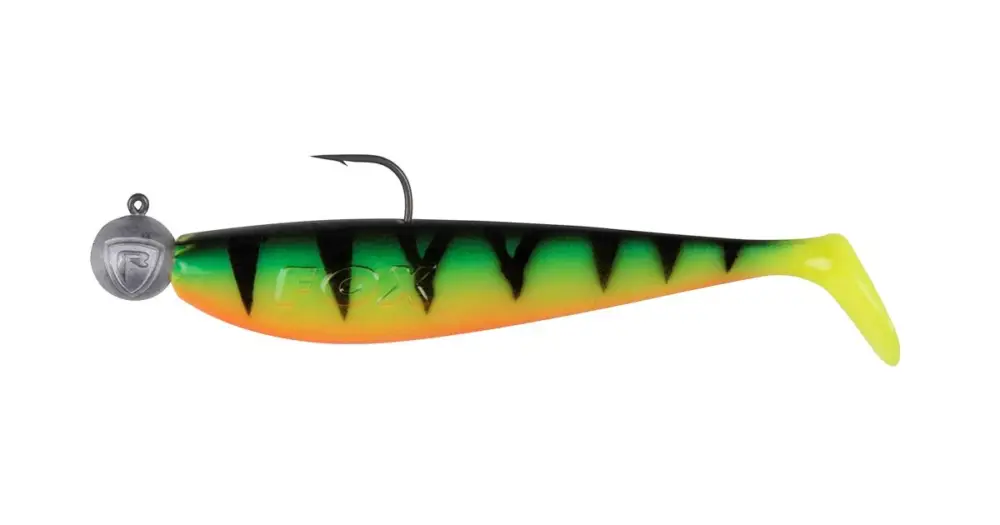 Fox Rage Gumová Nástraha Loaded Zander Pro Shad UV Firetiger - 7,5 cm 5 g Originální