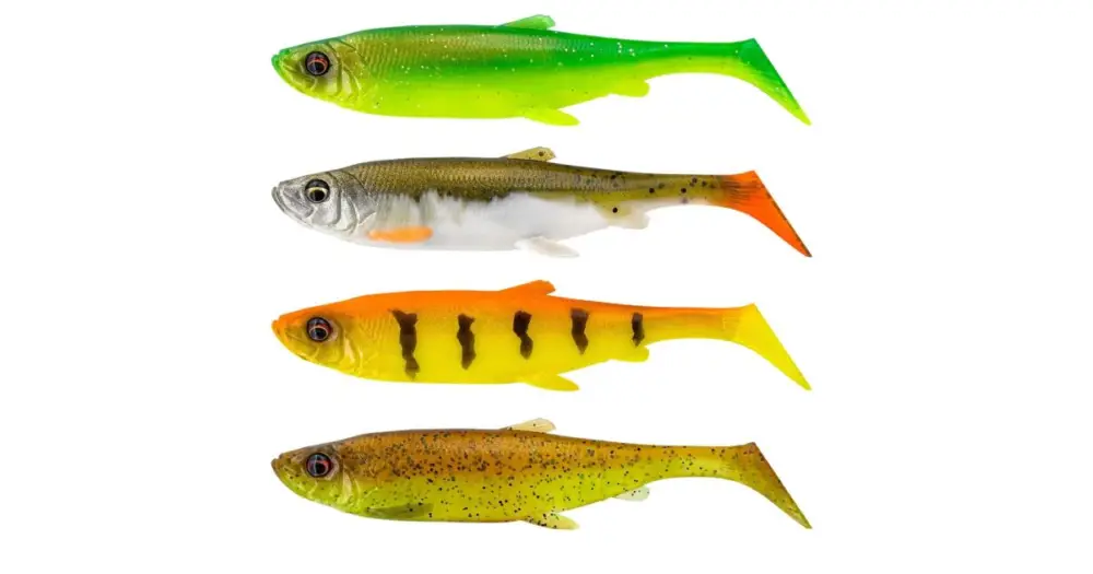 Savage Gear Gumová Nástraha 3D Herring Shad Dark Water Mix 4 ks Rychlé Dodání