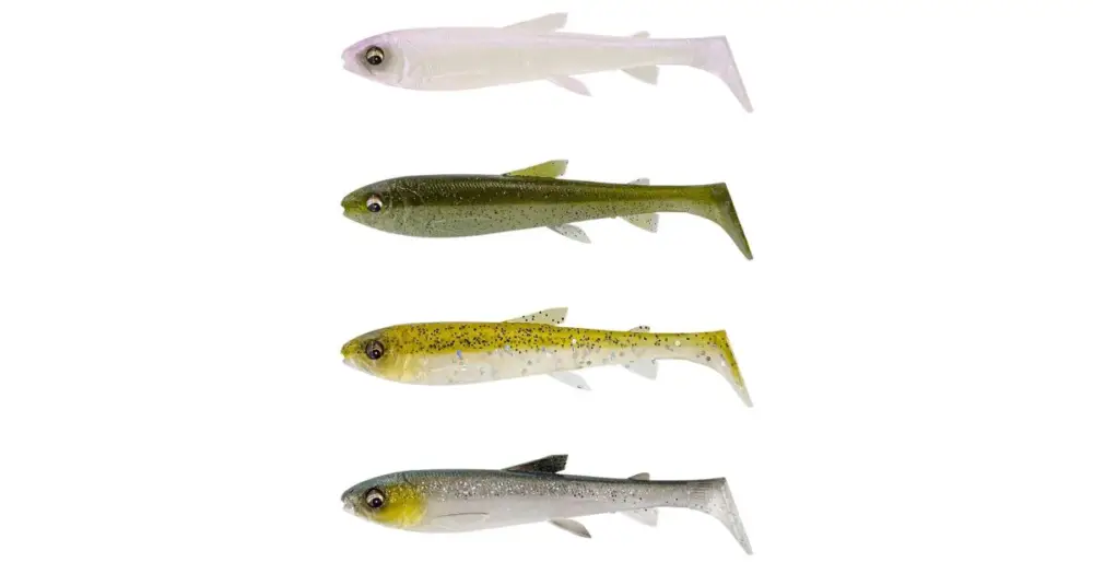 Savage Gear Gumová Nástraha 3D Whitefish Shad Clear Water Mix 4 ks 9 cm 7 g Přímo Od Výrobce