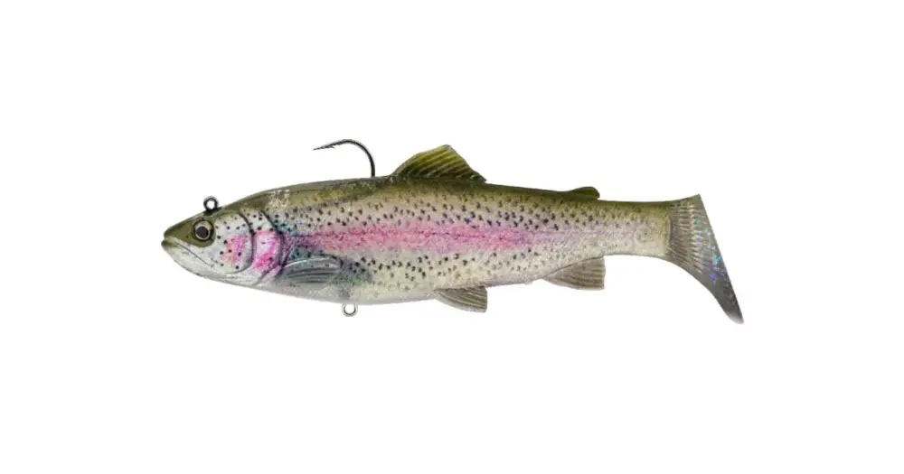 Pouze Dnes Savage Gear Gumová Nástraha 3D Trout Shad Clear Rainbow Trout