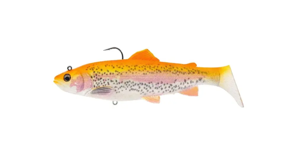 Savage Gear Gumová Nástraha 3D Trout Shad Golden Albino - 12,5 cm 35 g Horká Nabídka