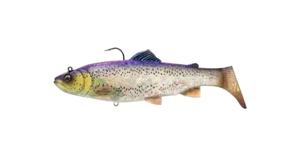 Hit Sezóny Savage Gear Gumová Nástraha 3D Trout Shad Clear Blue Trout 12,5 cm 35 g