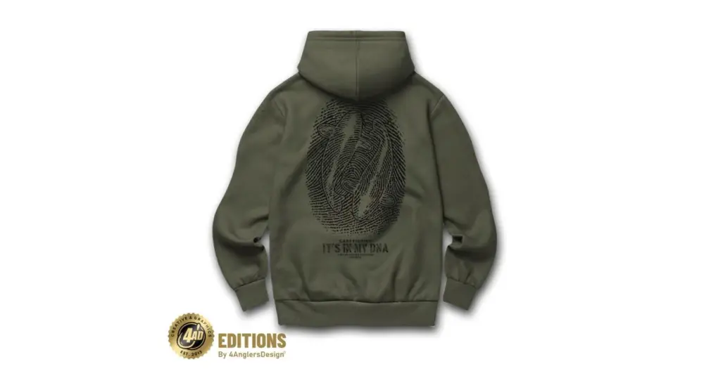 Finální Výprodej 4ANGLERSDESIGN Mikina Carp Fishing ... It´s In My DNA