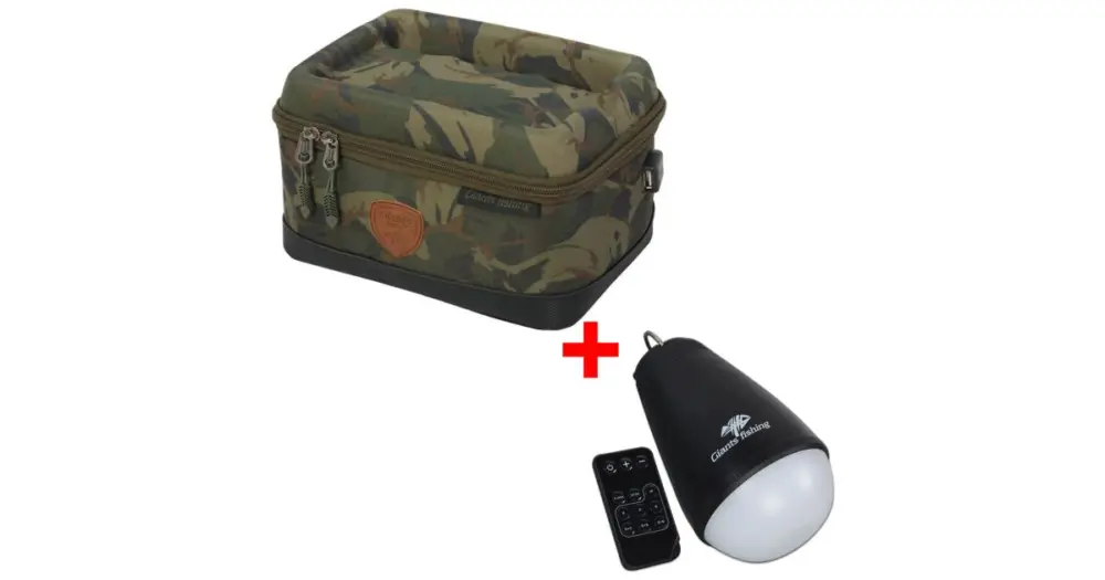 Giants Fishing Světlo Camping Lamp LED Multicolour + Pouzdro Na Elektroniku Medium Akční Nabídka