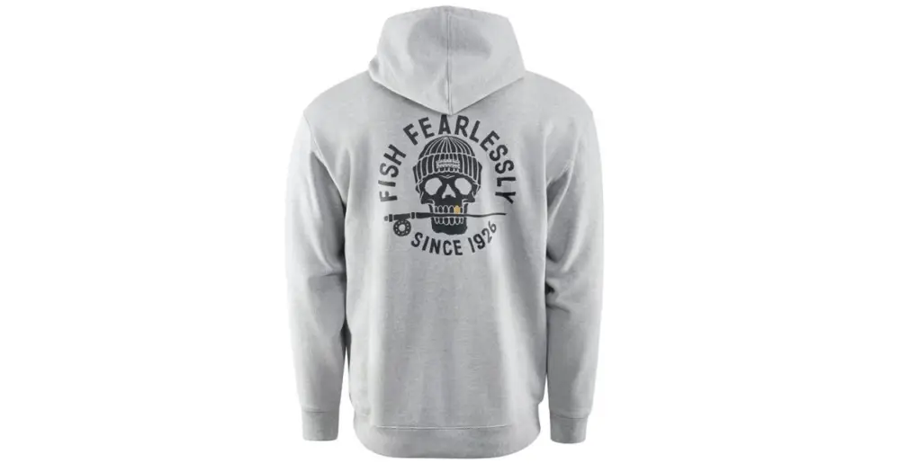 Novinka Grundéns Mikina DeadStick Hoodie Athletic Heather - XXXL