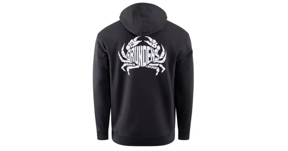 Grundéns Mikina Eat Your Words DWR HD Hoodie Black Crab Graphic - XXXL Cenová Bomba