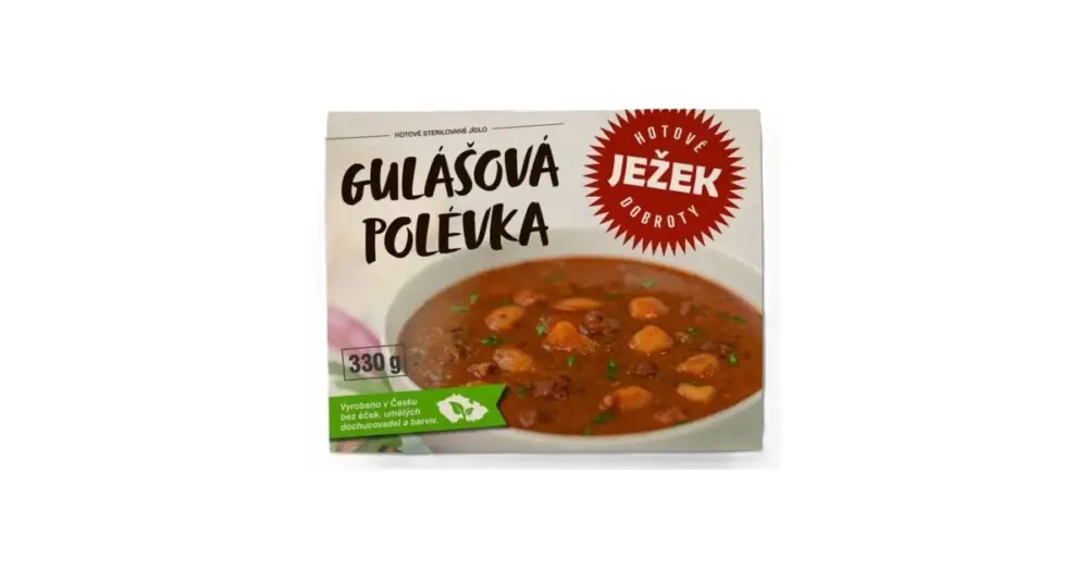 Pouze Dnes Ježkovy Krabičky Gulášová Polévka 330 g