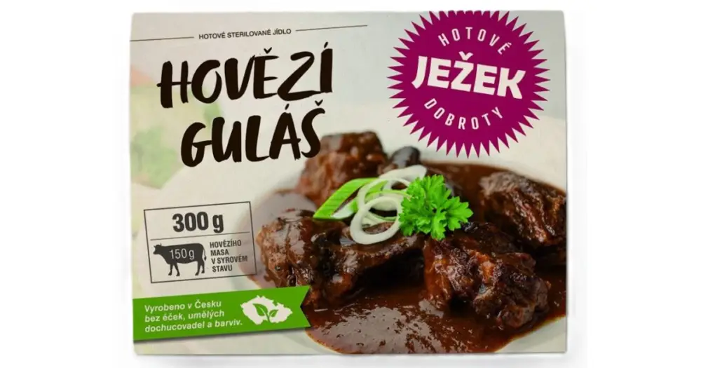 Ježkovy Krabičky Hovězí Guláš 300 g Nejlepší Volba