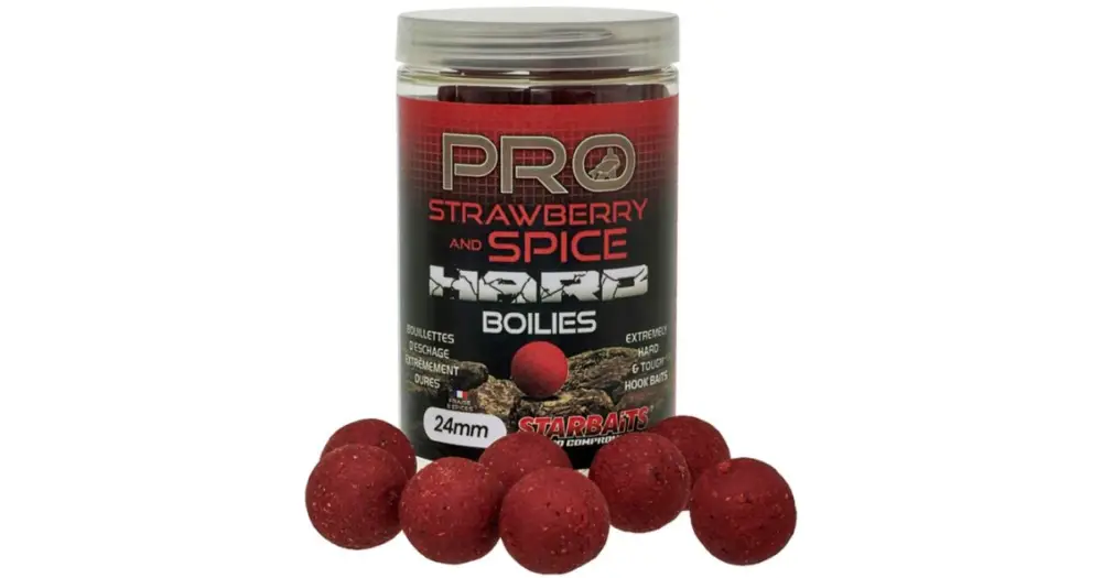 Doprava Zdarma Starbaits Boilie Hard Pro Strawberry Spice 200 g - 24 mm