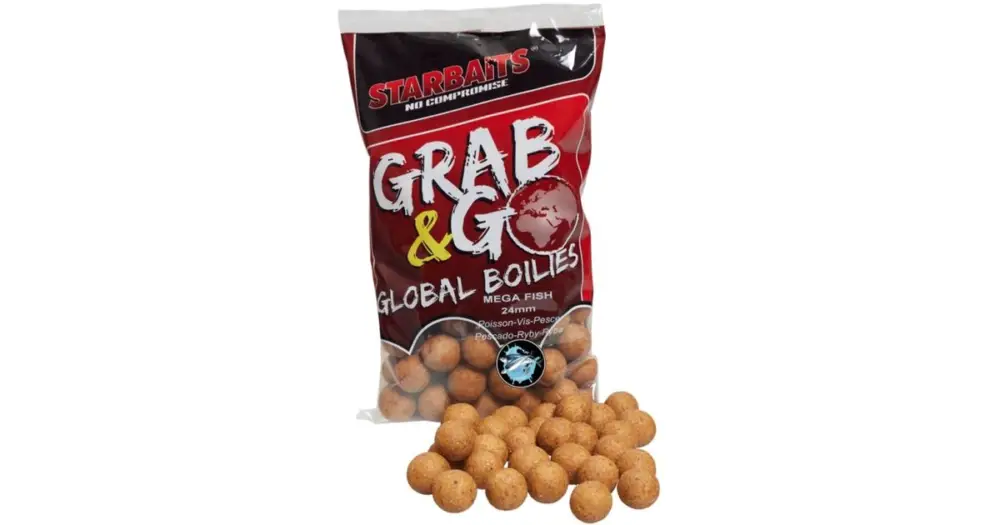 Starbaits Boilies G&G Global Mega Fish - 800 g 14 mm Nejlepší Volba
