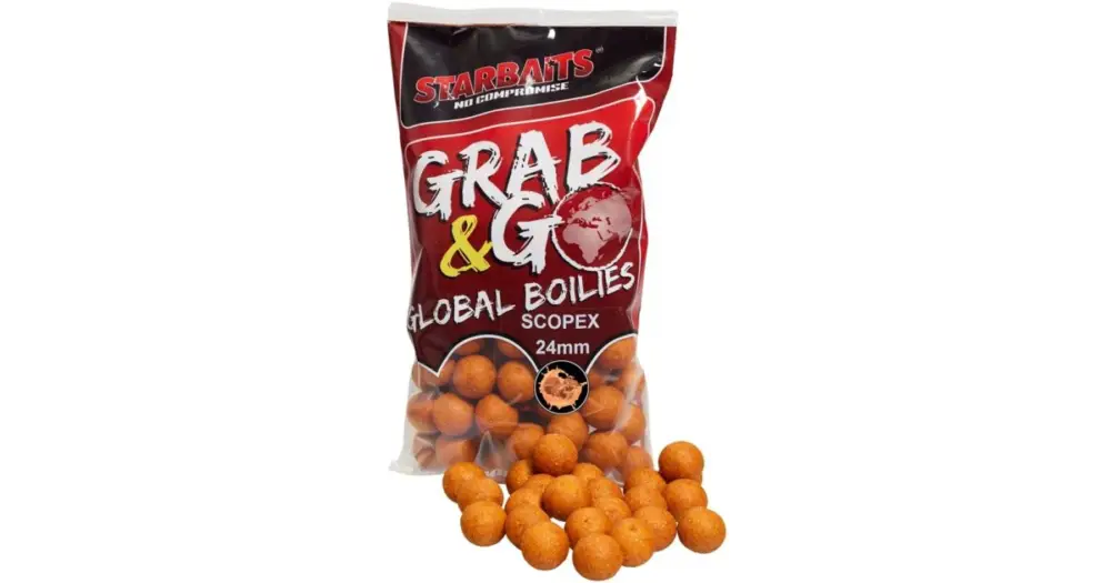 Tovární Cena Starbaits Boilies G&G Global Scopex - 800 g 24 mm