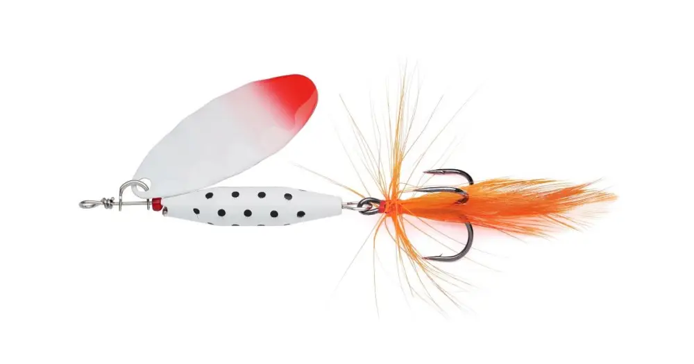 Sezónní Sleva Abu Garcia Třpytka Reflex White Sinking Redhead - 5,7 cm 12 g