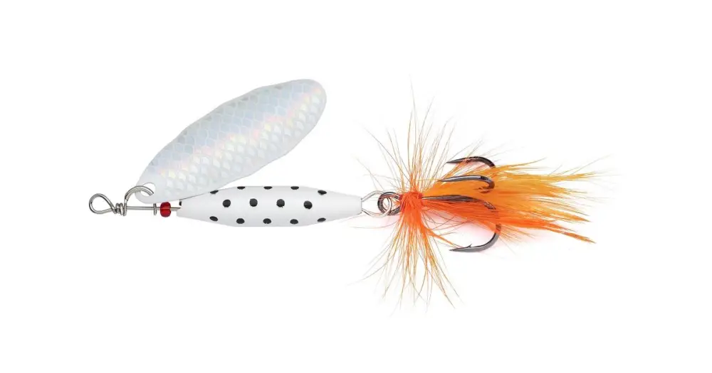 Abu Garcia Třpytka Reflex White Sinking White Flash - 6,5 cm 18 g Expresní Doručení