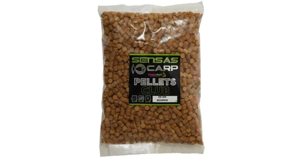 Sensas Pelety Club Scopex 800 g Poslední Šance