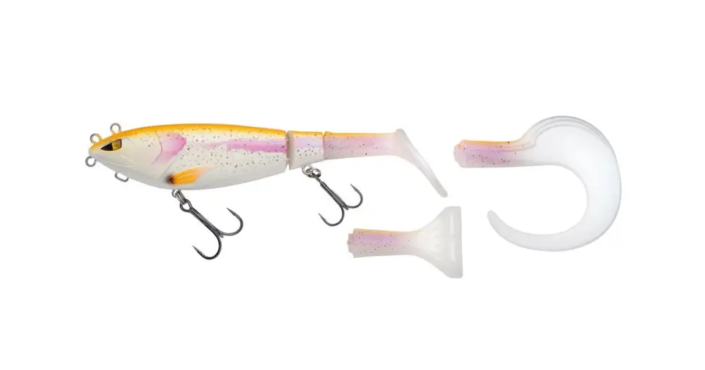 Berkley Wobler Zilla Tailswinger Sinking Albino Trout - 14 cm 56 g Akce