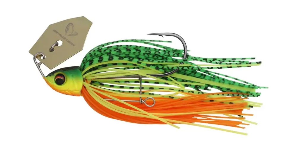 Pouze Dnes Savage Gear Třpytka Da Crazy Bush Sinking Firetiger - 10 cm 20 g