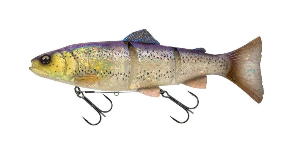 Savage Gear Gumová Nástraha 3D Line Thru Trout Clear Blue Trout - 15 cm 40 g Jen Po Omezenou Doba