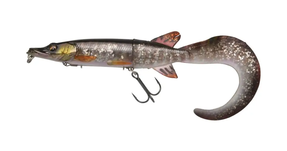 Rychlé Dodání Savage Gear Gumová Nástraha 3D Hybrid Pike Slow Sinking Silver Pike - 17 cm 47 g