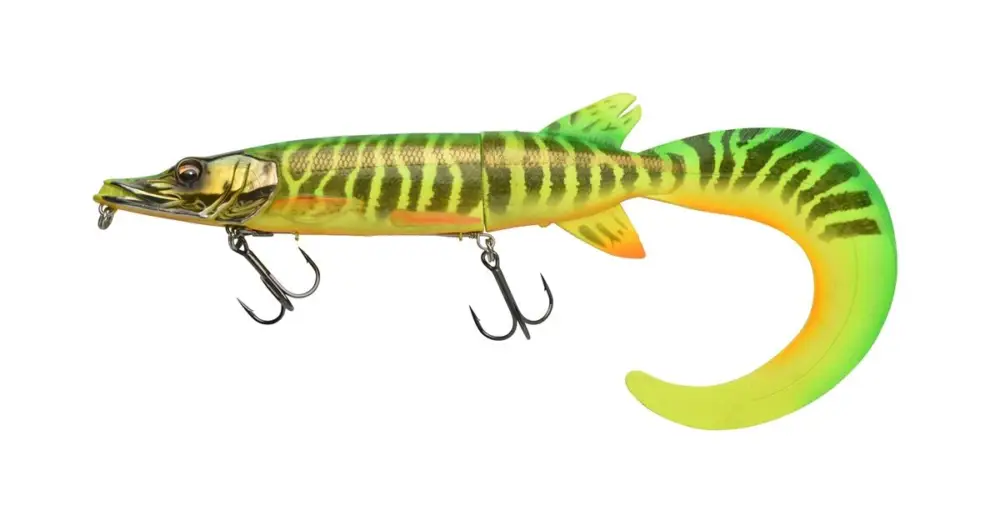 Savage Gear Gumová Nástraha 3D Hybrid Pike Slow Sinking Firetiger - 25 cm 100 g Přímo Od Výrobce