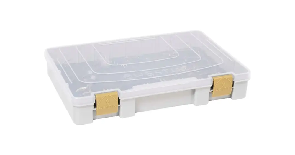 Westin Krabička W3 Rig Box Grey/Clear 28 x 19,5 x 4,5 cm Poslední Šance