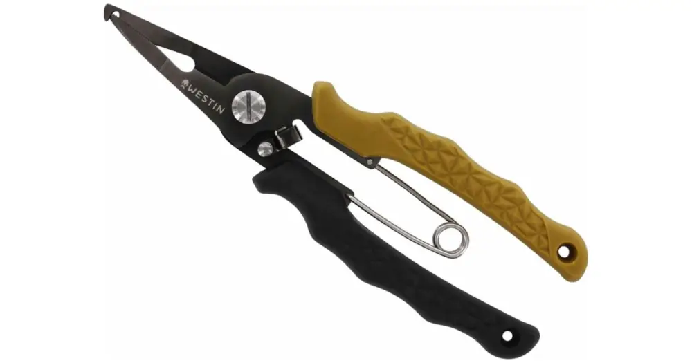 Must-Have Westin Kleště HD Split Ring Pliers Black Sand - 19 cm