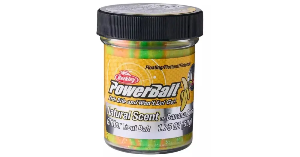 Berkley Těsto Na Pstruhy Natural Glitter Troutbait Banana 50 g Hit Sezóny